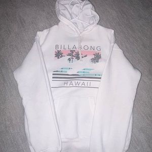 Hawaii sunset palms hoodie